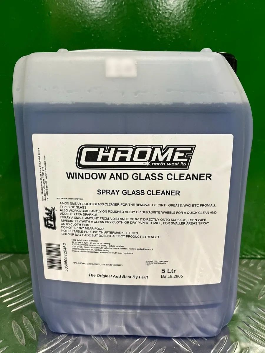 Chrome North West Window & Glass Cleaner 5 Litre Collection only